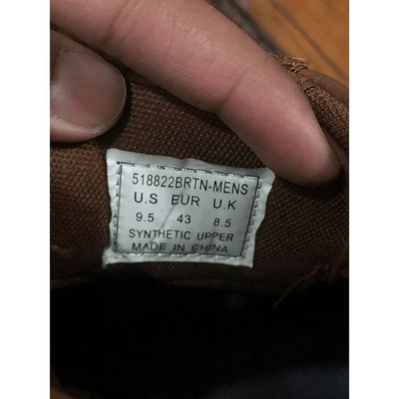 LEVI'S® MEN’S PIPER SNEAKERS Medium Brown Shoes, Size 9.5 - Picture 2 of 8